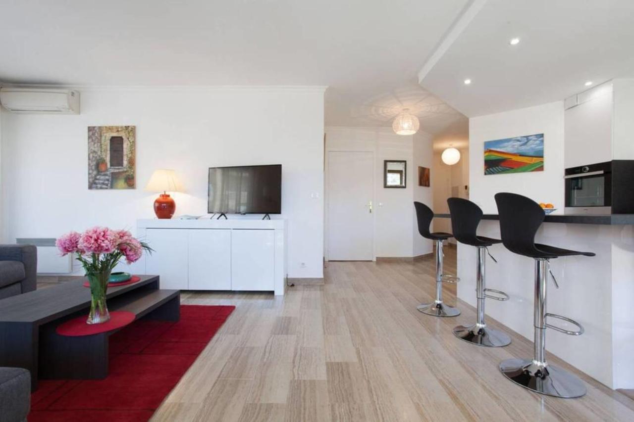 3-Room Apartment With Terrace In Palm Beach Cannes Buitenkant foto